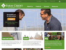 Tablet Screenshot of farmcreditcfl.com